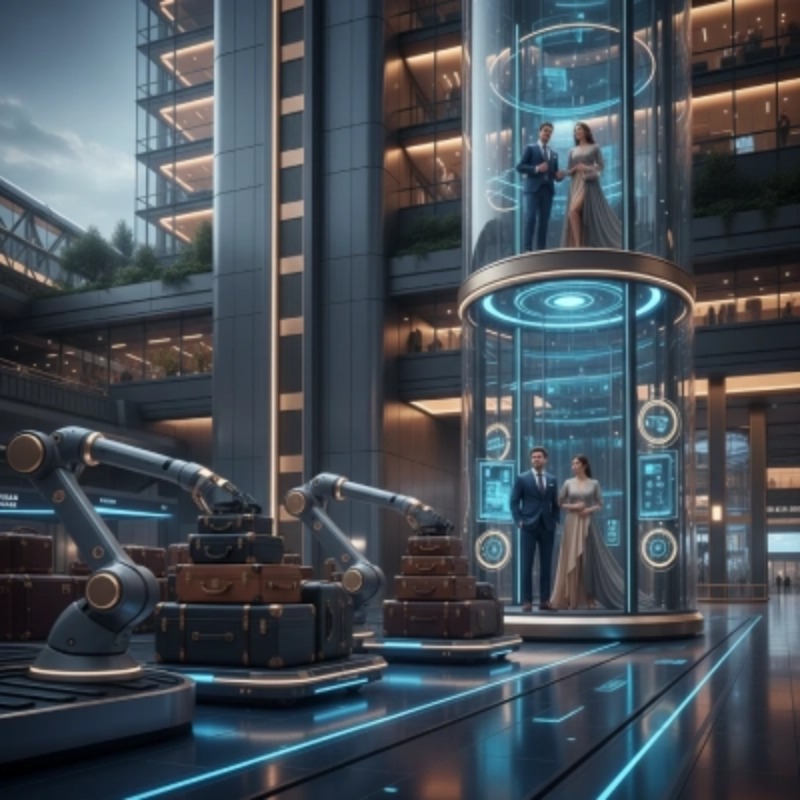 از تحویل بار هوشمند تا آسانسورهای فراصوت چطور اتوماسیون صنعتی، تجربه سفر لوکس ما را میسازد؟