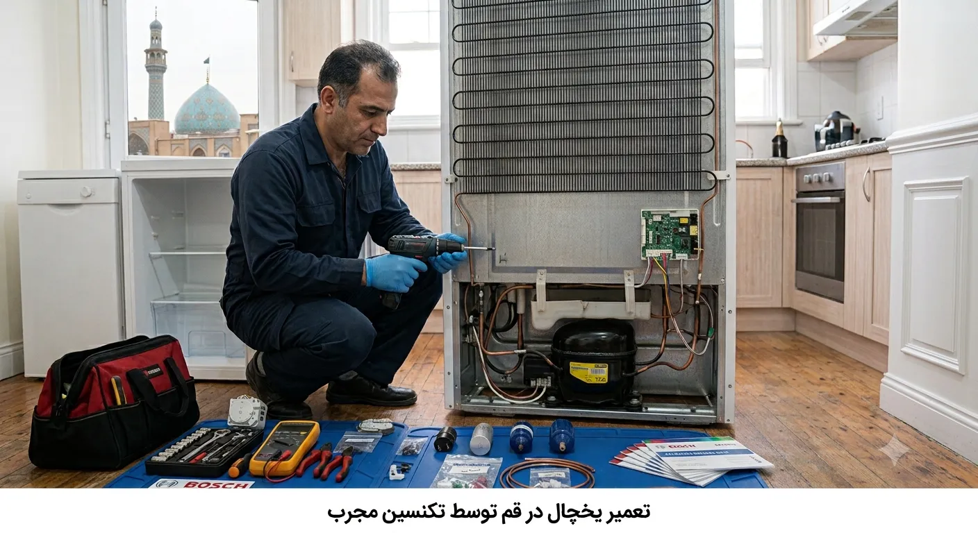 تعمیر یخچال در قم